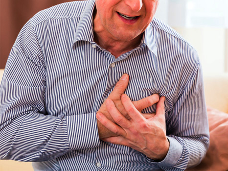 Onset of heart attack: warning signs